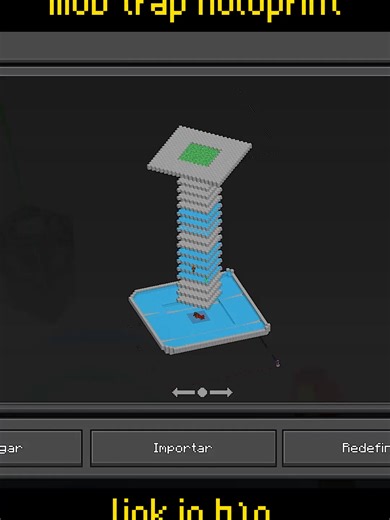 Minecraft Bedrock Mob Trap Tutorial - Holoprint!