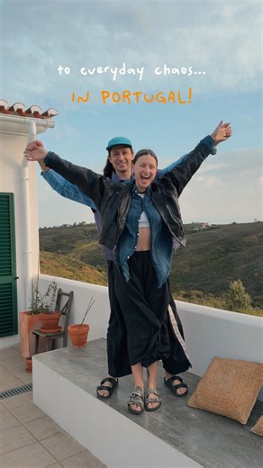 From everyday chaos… to everyday chaos IN PORTUGAL 🇵🇹