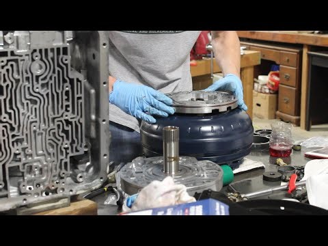 4L60E Rebuild Part 2 reassembly