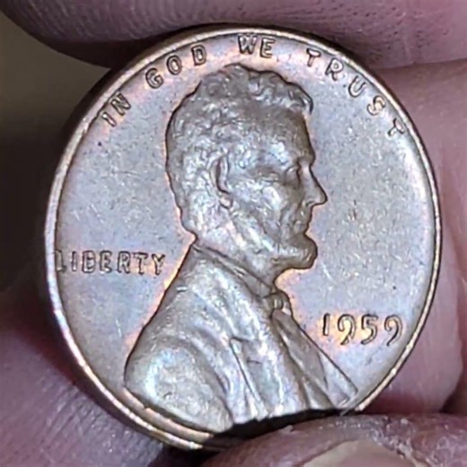 ✝️ #1 IS THIS 1959 PENNY INTERESTING ? ⭕🈴⁉️💯🤑 822 #penny #cent #coins #christ #jesuslovesyou