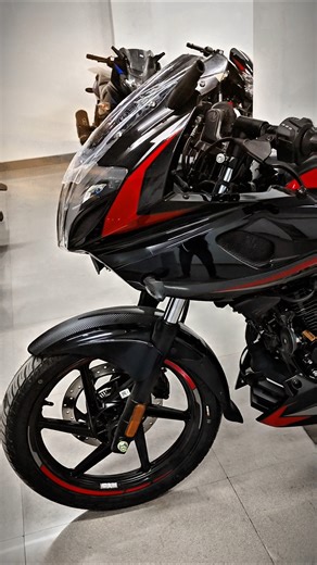 New Pulsar 220F with New Graphics & LED Indicators☠️🔥#220f #bs7 #newbike #bajaj