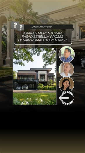 Apakah menentukan fasad sebelum memikirkan design hunian keseluruhan menjadi faktor yang penting?