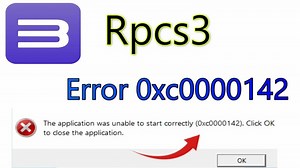 How to fix Error 0xc0000142 while starting Rpcs3 on Windows 10/11