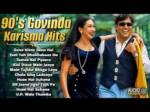 Live : 90's Govinda Karisma Songs | Superhit Dance Songs | Govinda 90's Hit Songs | 90's Songs