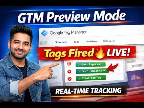 GTM Preview Mode Explained | Website Tracking Setup on my website