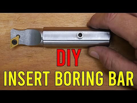 Making a boring bar on the CNC mill || RotarySMP