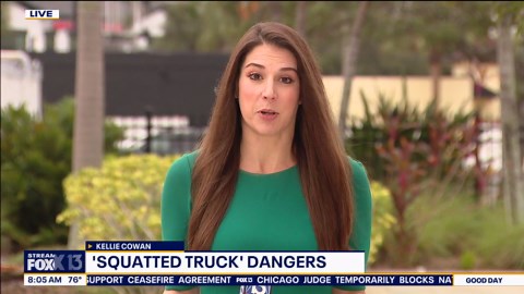 ‘Squatted truck’ dangers