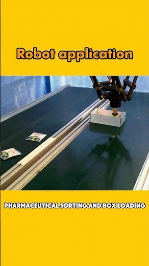 EVSROBOT: Pharmaceutical Sorting and Box Loading#industrialrobots #roboticsautomation #evsrobot
