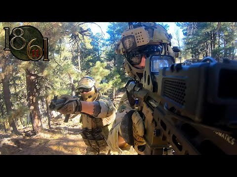 Mountain Warfare! 400 PLAYER Airsoft Battle | American Milsim 1862 | Full Movie
