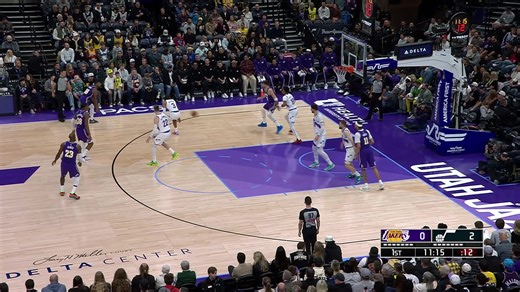 Luka Doncic puts up his first 40-point triple-double wearing purple and gold as the Los Angeles Lakers cruise to a dub on the road 📊 45 PTS | 11 REB | 14 AST #NBAPhilippines #NBAHighlights | NBA Philippines