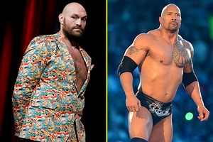 Good luck Dwayne ‘The Rock’ Johnson tells Tyson Fury to kick a** as he sends message ahead of heavyweight title fight with Dillian Whyte