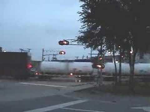CN M33791-26 FLYING Over Stephenson Street Railroad Crossing