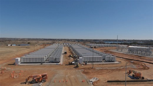 New battery storage facility to alleviate strain on grid