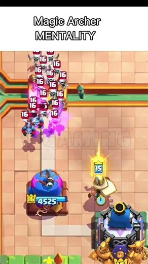 This Magic Archer trick will change your game #clashroyale #shorts