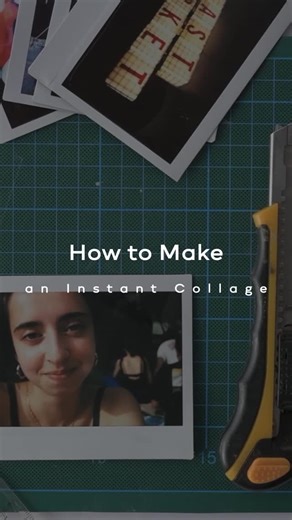 Lomography on Instagram: "Want to get a bit more playful with your instants? Try slicing your instant photo into strips and rearranging them. You'll end up with a small, sculptural piece. Or take fresh photos of loved ones, cut them together, and create a fun collaborative group collage on the spot! #lomography #instantphotography #lomoinstant #filmisnotdead #stayanalogue #ishootfilm"