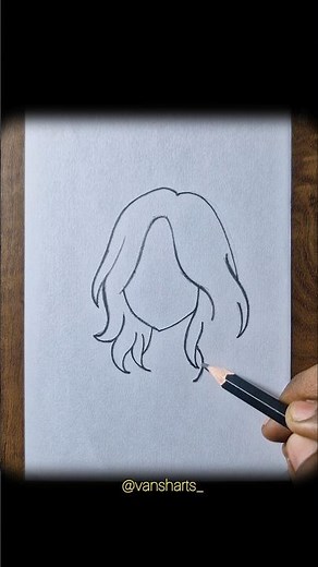 Simple Anime Girl Sketch Tutorial