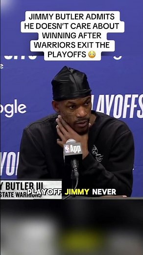 “I fleeced the Warriors” - Jimmy Butler after Playoff exit - Postgame Interview Warriors vs TWolves