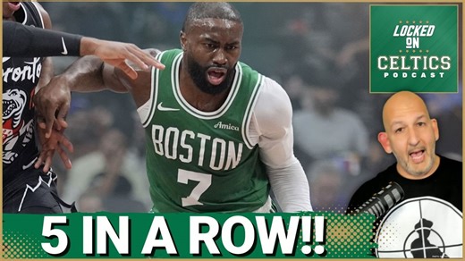 CLUTCH: Celtics recover, RALLY to beat Toronto, win FIFTH STRAIGHT game