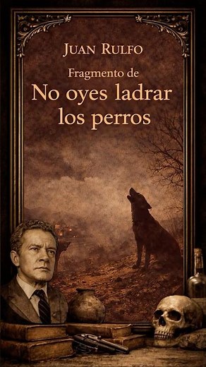 Fragmento del cuento "No oyes ladrar los perros"