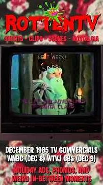 RottenTV: December 8th & 9th 1985 Commercial Highlights #80s #eighties #retro #christmas #shorts
