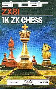 Sinclair ZX81 – ZX Chess in 672 bytes of RAM #Retrocomputing