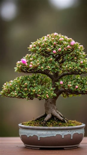 time Laps Bonsai Flowering #gardening #garden #plants