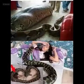 Woman slept with her python every night until the vet showed her a surprising … See more | You Didn't Know