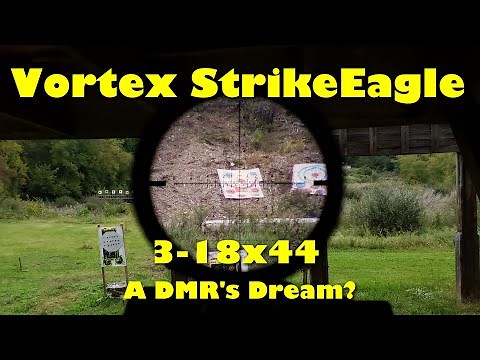 VORTEX StrikeEagle 3-18x44 EBR-7c Reticle - First Person Review