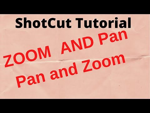 Shotcut tutorial - Zoom and Pan Picture Slideshow - Easy