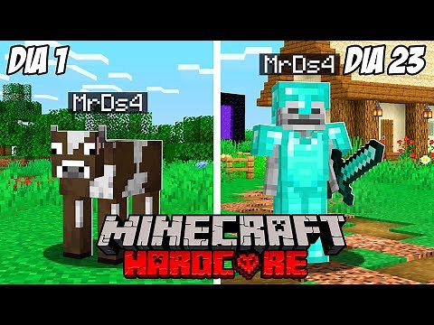 I survived 100 days in hardcore Minecraft, but I change shape every day.