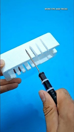 I Made a Hot Knife Using a Lighter and a Metal Pin 🤯