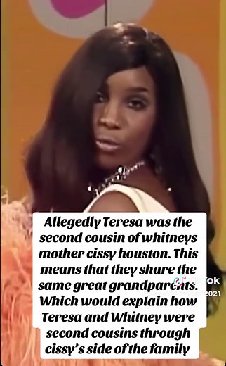 Teresa y Whitney: ¿Segundas primas por familia Houston?