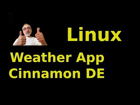 Weather APP Linux