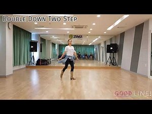Double Down Two Step Line dance - Easy Intermediate 2S (Demo) 2018 KSLDA party list💃