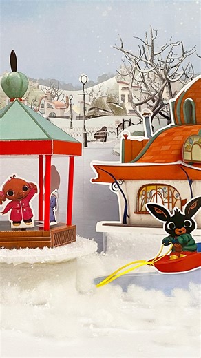 Christmas is round the corner! Just enough time to make Bing's Christmas Bandstand to celebrate the special day! ❄️🎅⛄ | Bing Bunny