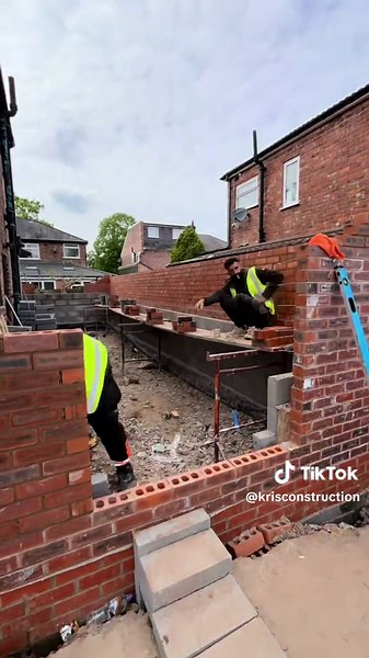 Side and Rear Extension Progress: Roof Timber Structure by Kris Construction