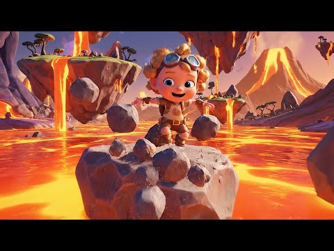 Fortnite Baby Rode a Hoverboard Through Lava | Kids Songs & Nursery Rhymes