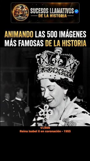 El día que Isabel II fue coronada y nació una ERA. #ReinaIsabel #HistoriaImpactante