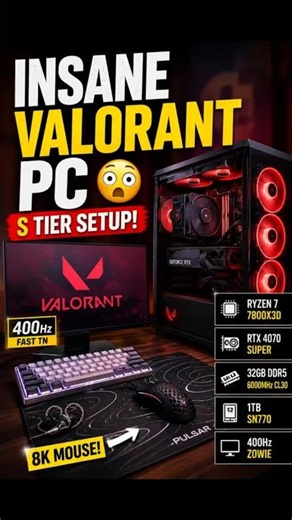 400Hz Monitor?! This PC Build Is Insane 🤯