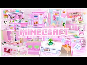 more kawaii mods for 1.21+ ༘⋆ 🍧🥛 !! pastel, furniture, dollhouse, strawberries