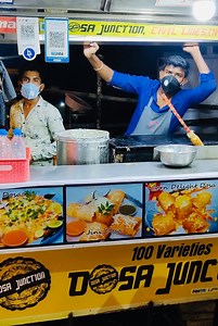 974K views · 512 shares | 100 Types of Dosa at Dosa Junction near Marine Drive, Raipur. Bohot hi Tasty ❤️ | Yum Yum India | Facebook