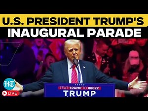 Donald Trump Live: U.S. President Trump's Inaugural Parade | Trump Inauguration 2025 | US News