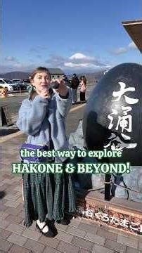 Things to do in Hakone, Japan ♨️