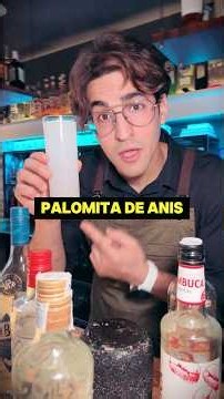 ⚠️ BE CAREFUL MIXING ANISE WITH WATER! It's called Palomita and it makes you… #shorts #bartender