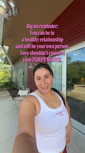 Big sis reminder 🤍 The healthiest relationships aren’t built on control they’re built on trust