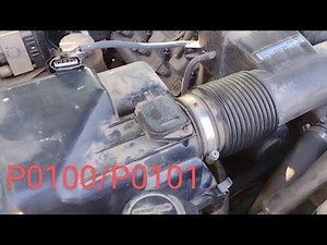P0100/P0101 Bad MAF Sensor (2000 Toyota Tundra)
