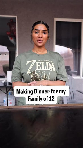 I was so excited to cook in the Blackstone! Definitely No Regrets! It’s literally a huge cast iron skillet with drainage. 😂 #momof9 #dinner | Kora Duke