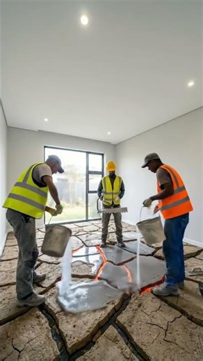 Wait for the Final Reveal 🙄🙄 #epoxyfloor #shorts