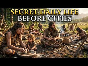 The Secret Daily Life of Prehistoric Humans Before Cities | Relaxing History for Sleep