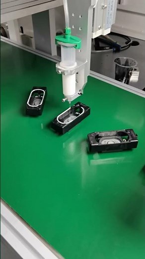 Advanced CCD-Based Adhesive Dispensing System #machine #dispensingmachine #visionsystem